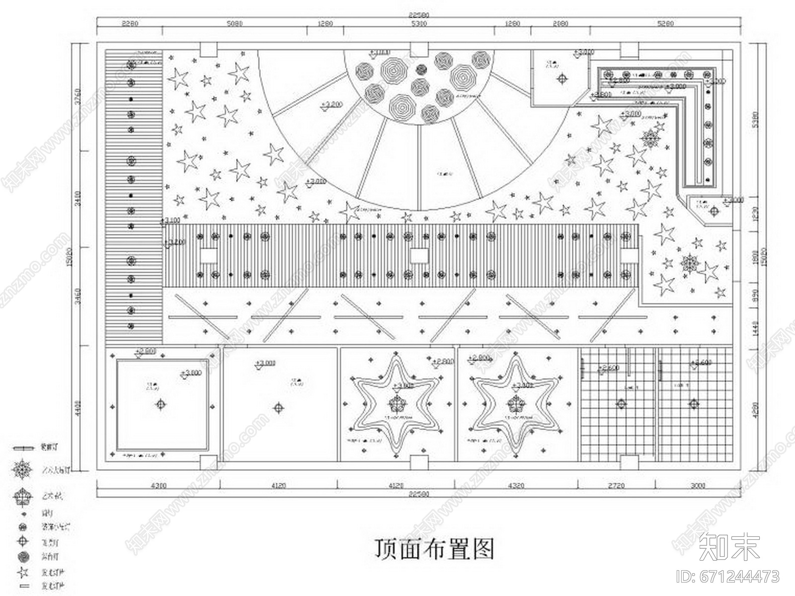 HBA-现代风格酒吧设计CADcad施工图下载【ID:671244473】