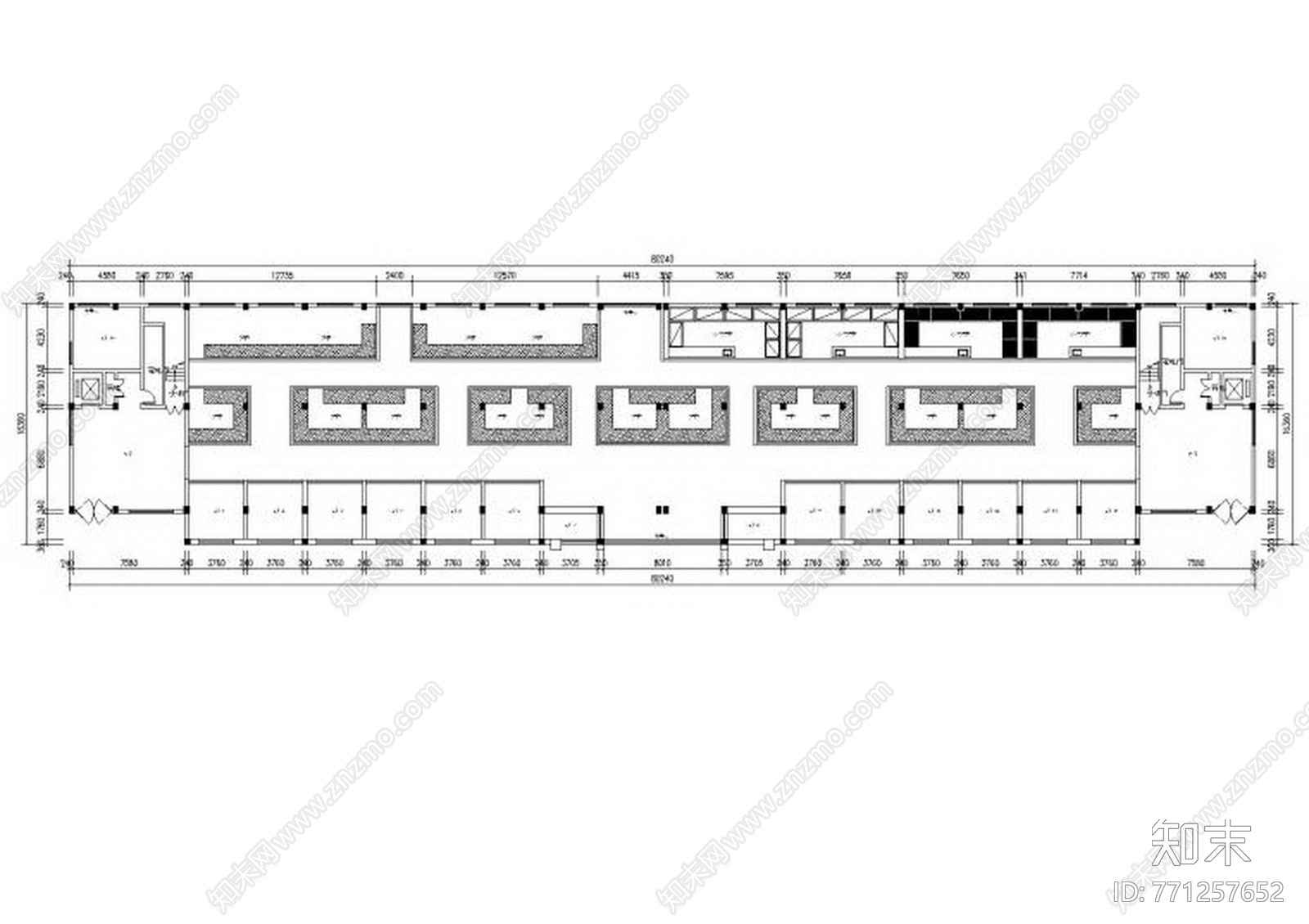 Benoy贝诺-南京金村市场室内装修工程施工图下载【ID:771257652】