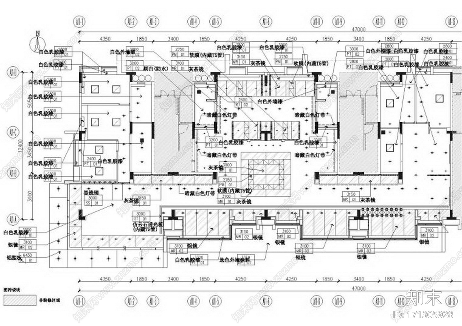 YABU雅布cad施工图下载【ID:171305928】