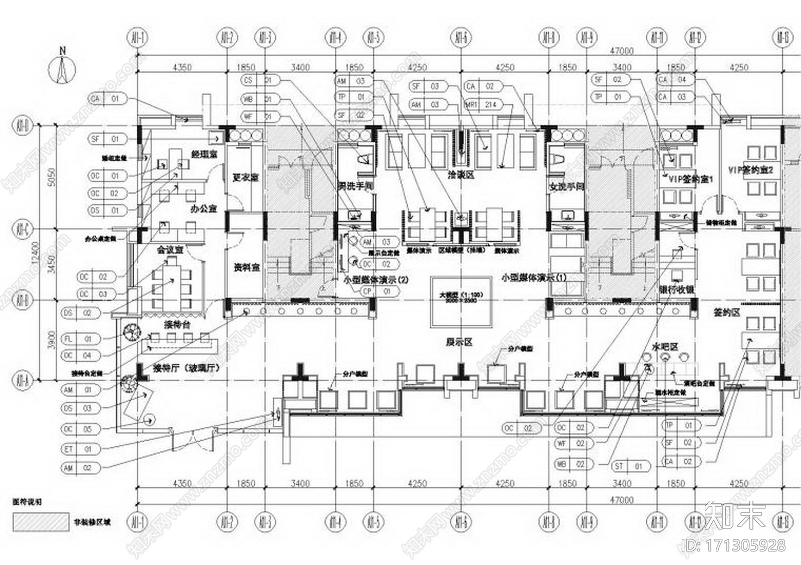 YABU雅布cad施工图下载【ID:171305928】
