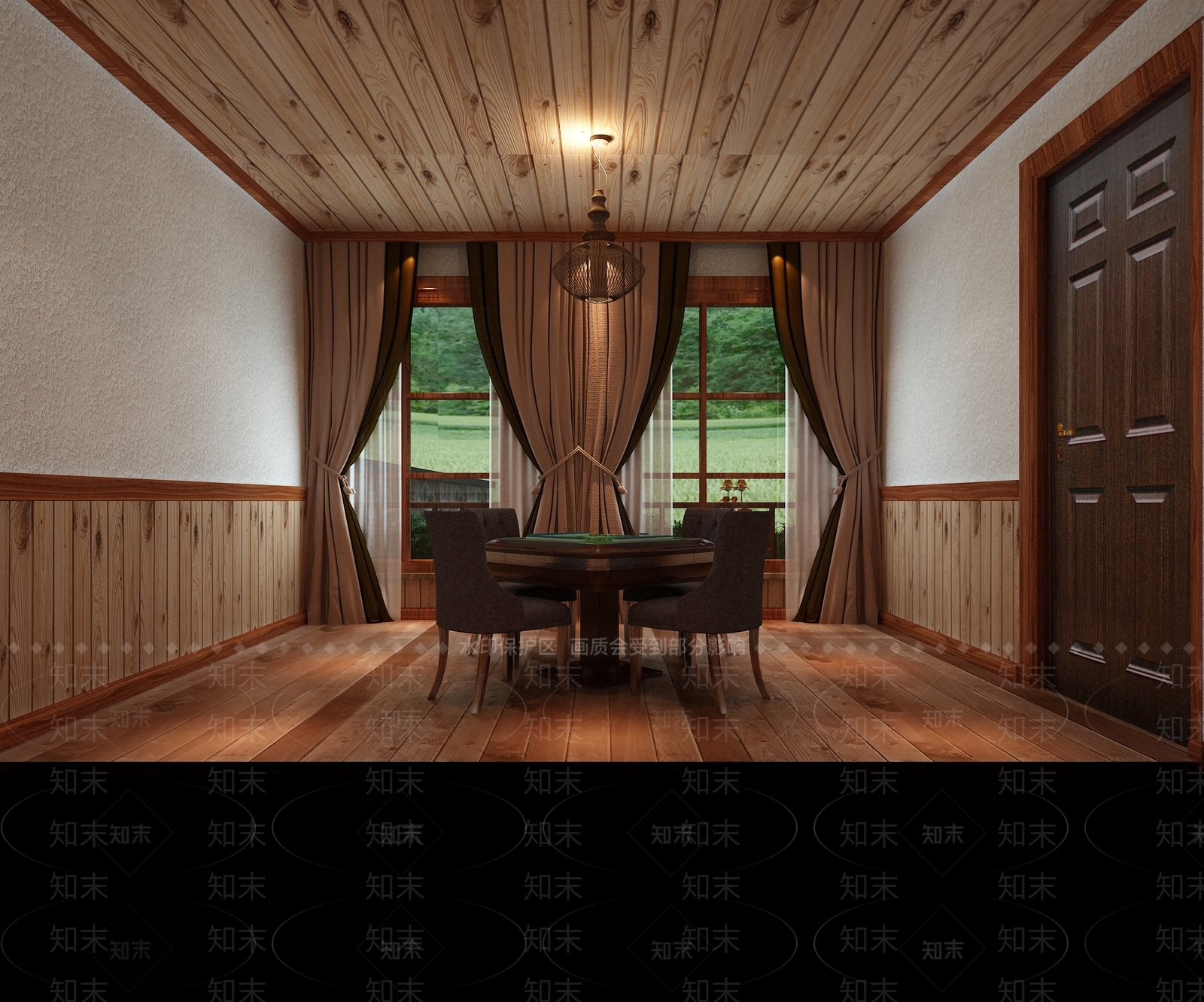 欧式民宿3D模型下载【ID:971309623】