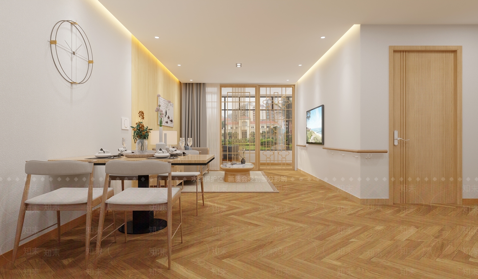 日式医院3D模型下载【ID:971336613】