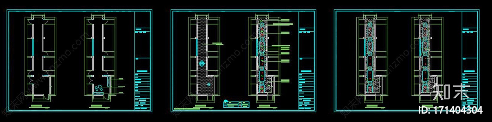 某小学专用教室装修CAD图纸cad施工图下载【ID:171404304】