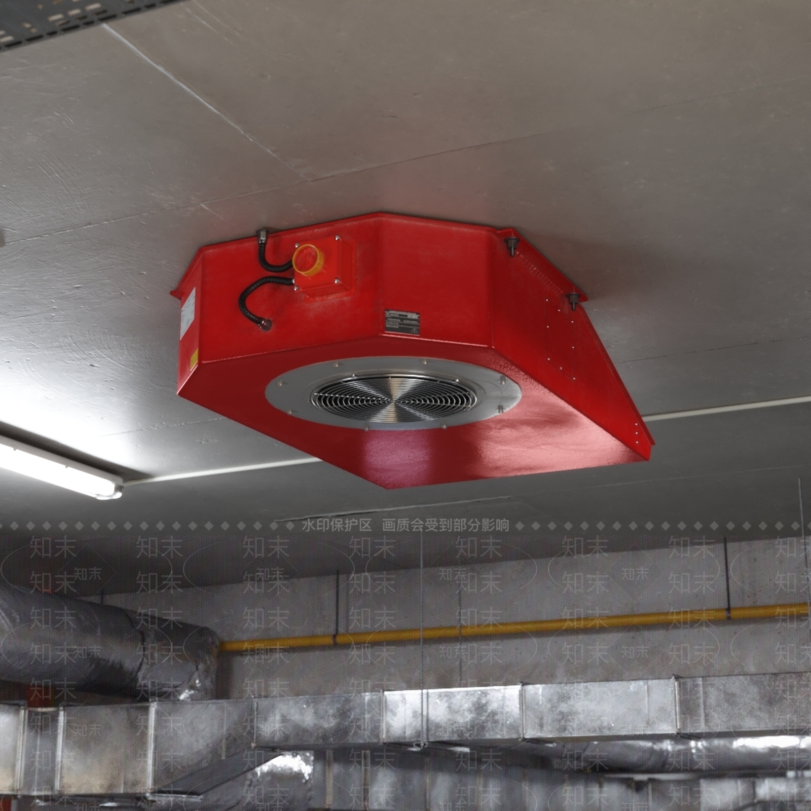 现代抽风机3D模型下载【ID:871420769】