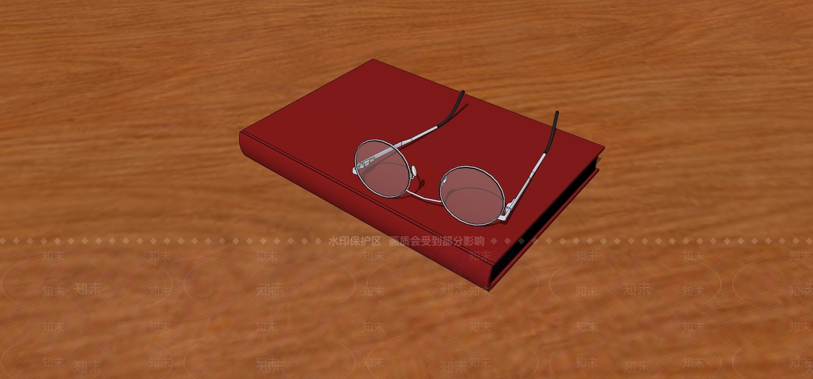 现代风格书籍SU模型下载【ID:971431660】