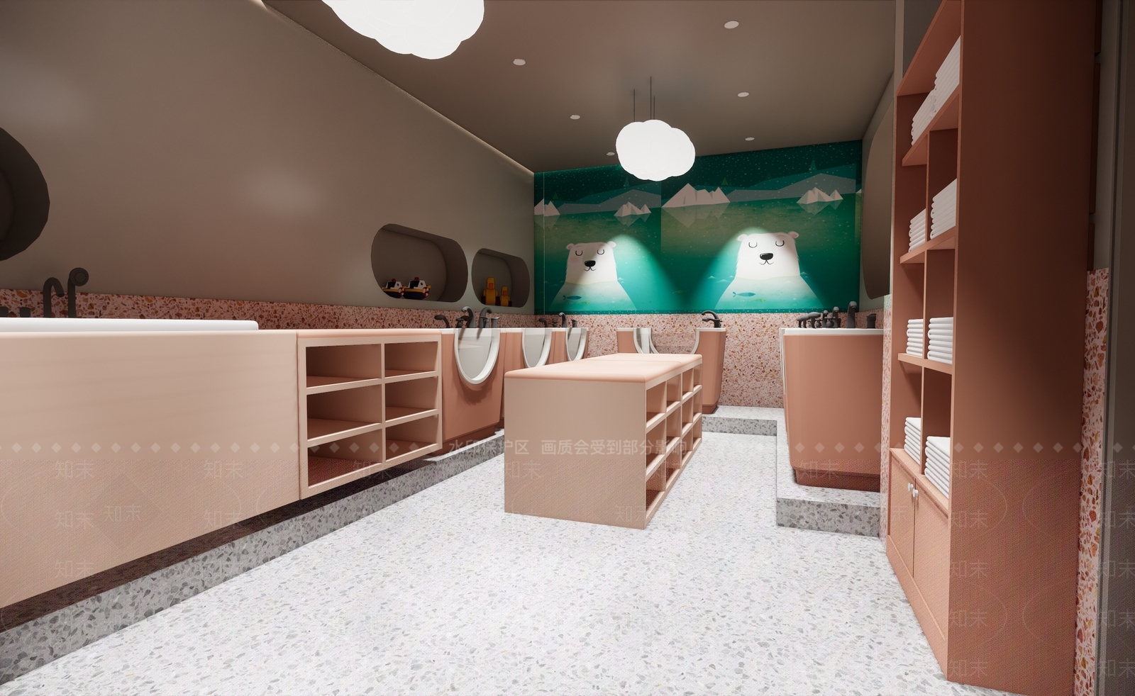 现代风格母婴店SU模型下载【ID:371442129】