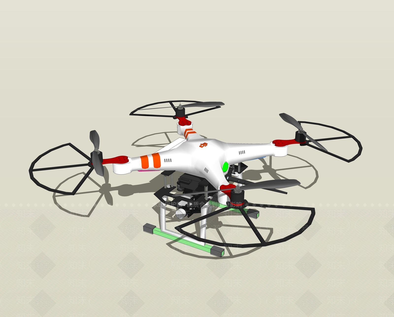 现代风格航空SU模型下载【ID:871499523】