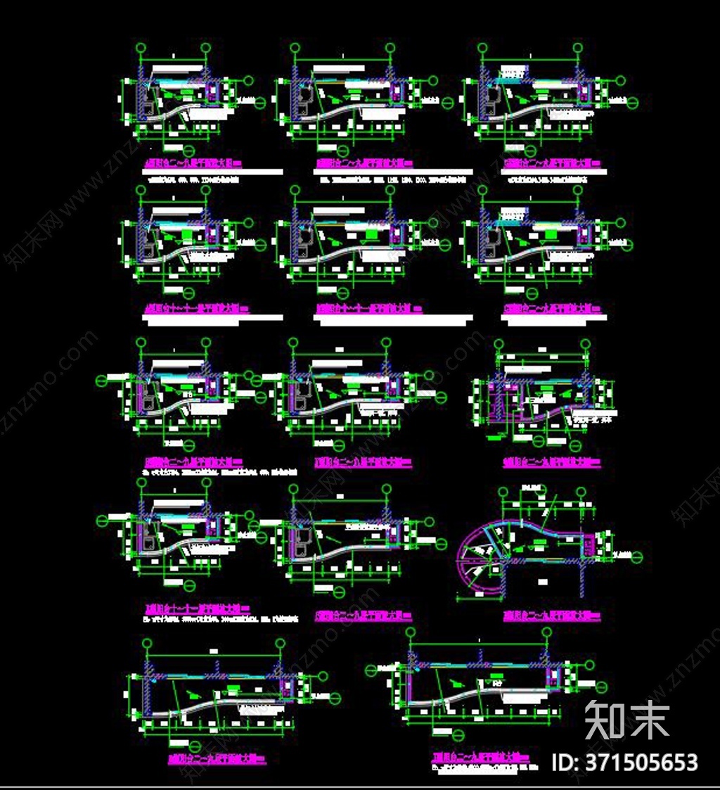 35个阳台大样节点施工图下载【ID:371505653】