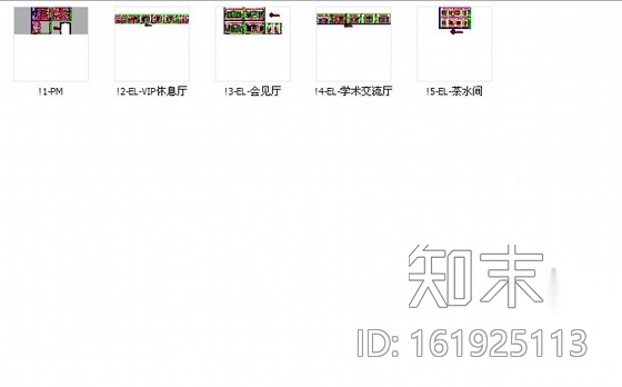 [苏州]高端雅致会议酒店接待区装修施工图cad施工图下载【ID:161925113】