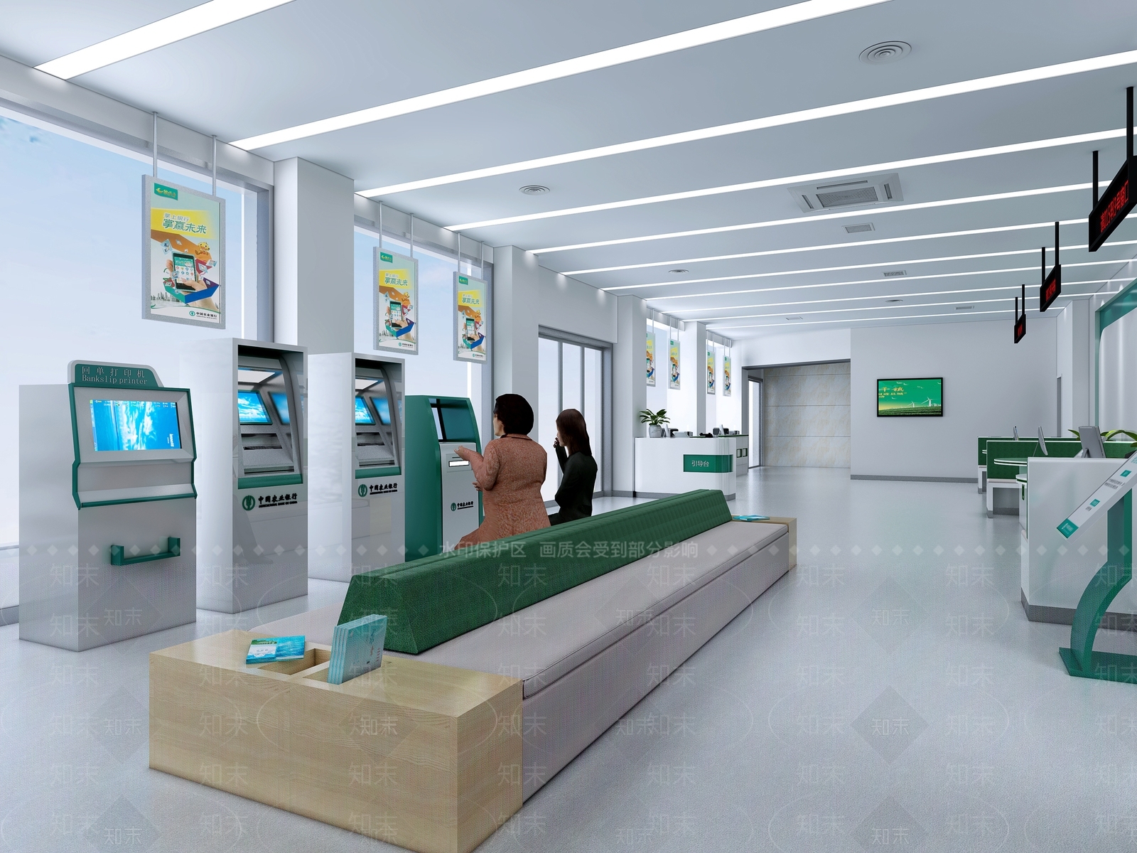 现代银行3D模型下载【ID:271582830】