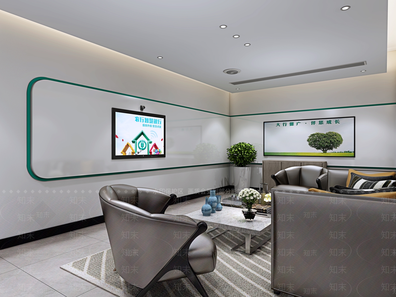 现代银行3D模型下载【ID:271818894】