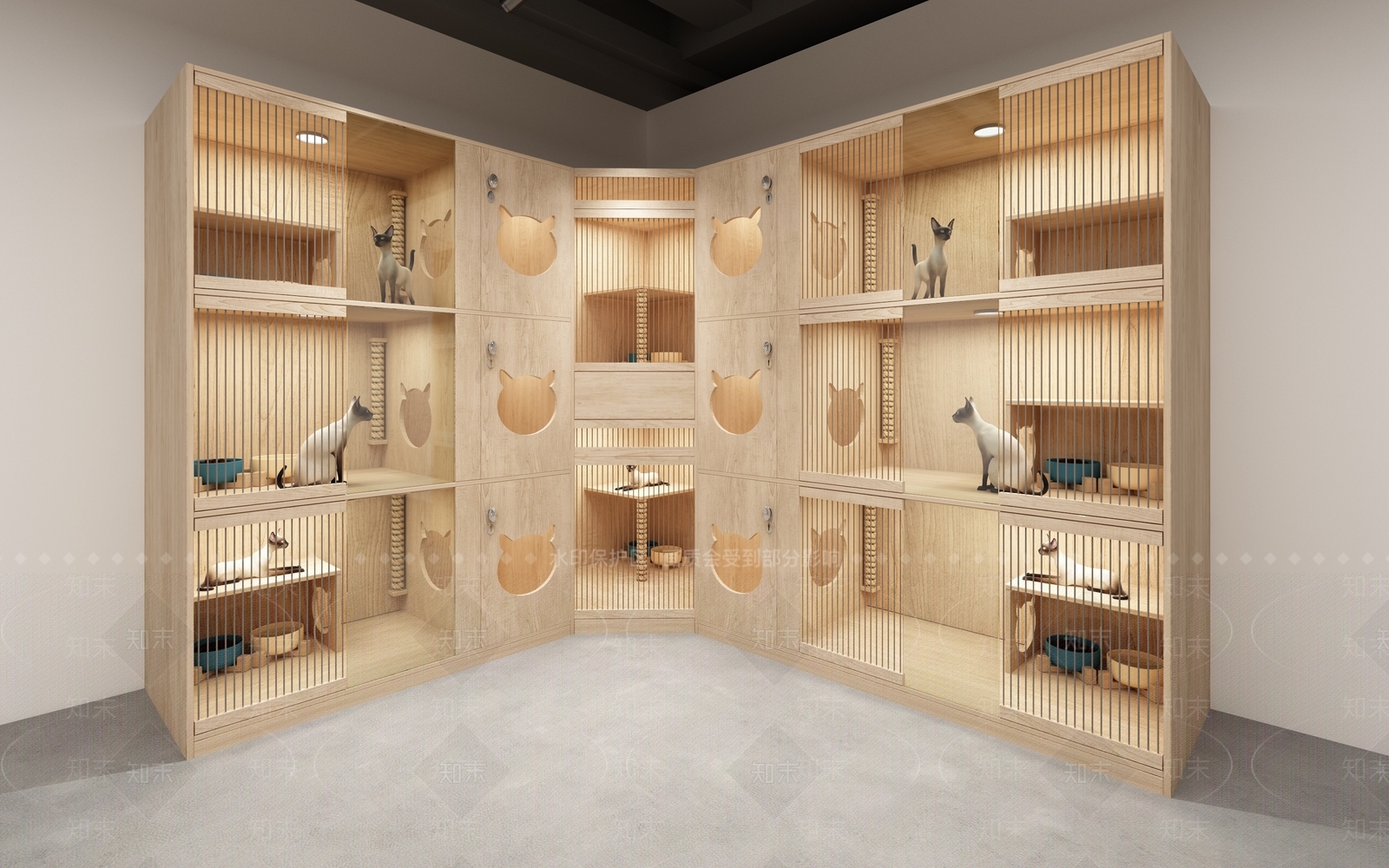 猫舍3D模型下载【ID:371822418】