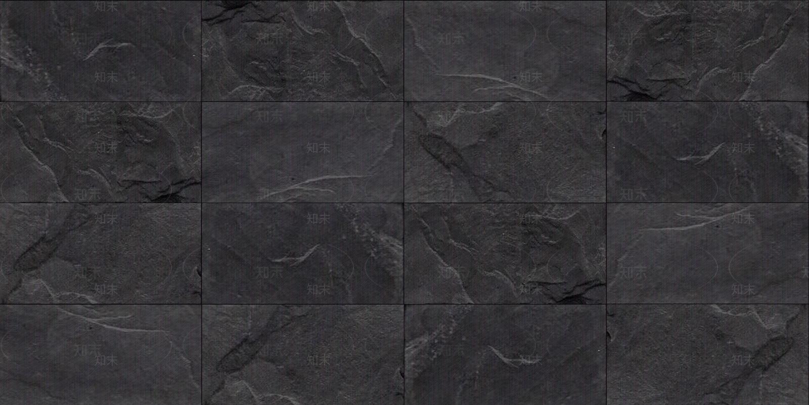 深色拼花文化石贴图下载【ID:571822415】