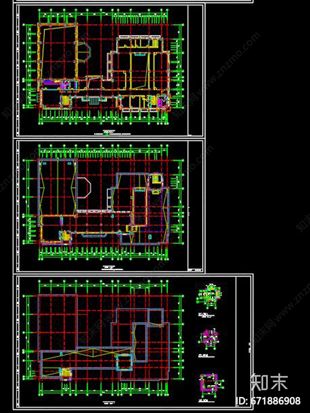 某高层建筑施工图下载【ID:671886908】