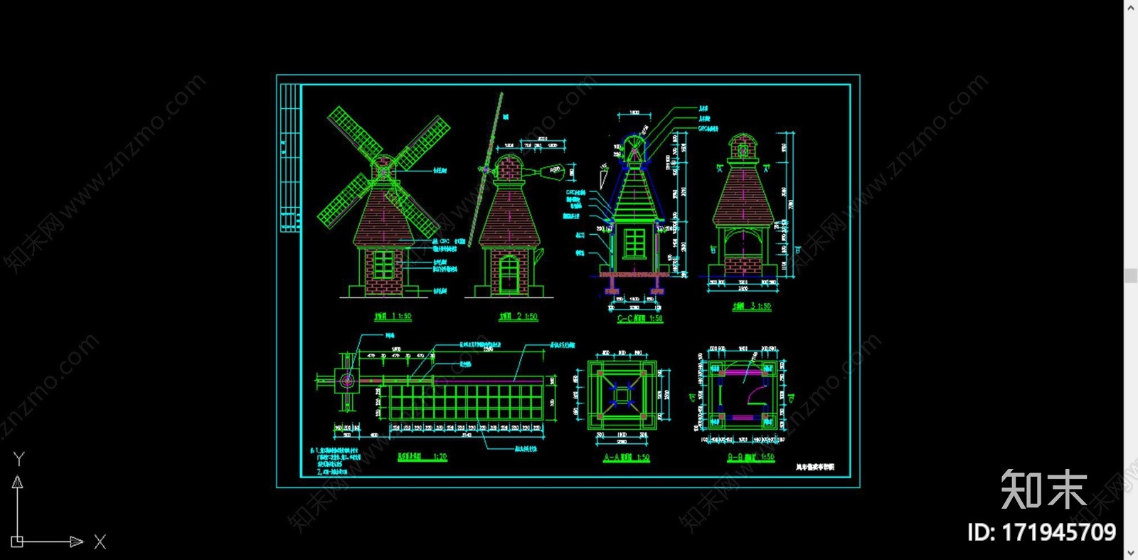 景区欧式施工图下载【ID:171945709】