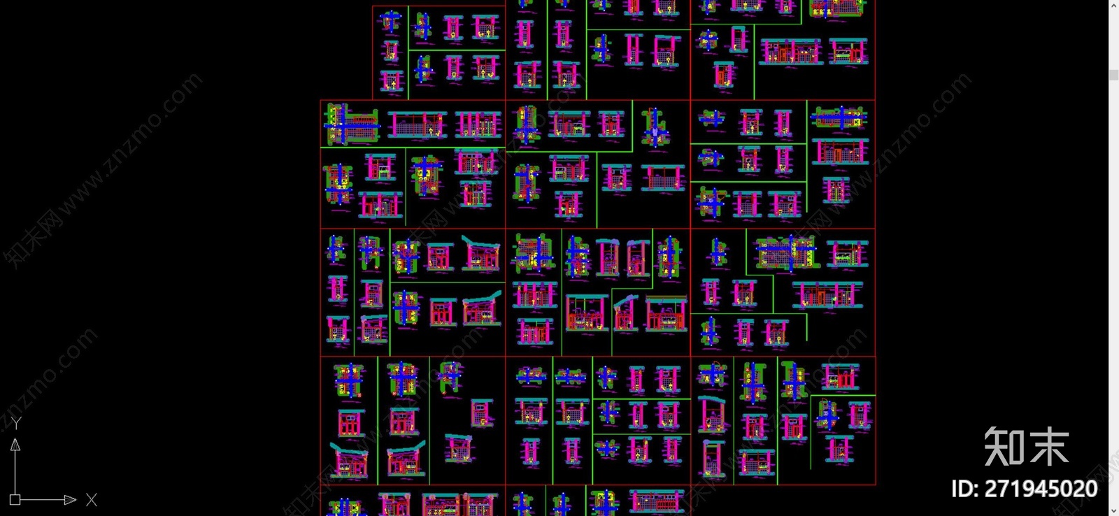 卫生间立面图施工图下载【ID:271945020】