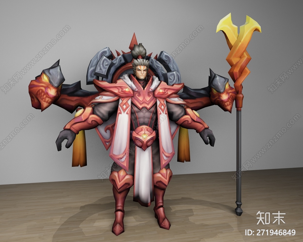 现代CG游戏角色CG模型下载【ID:271946849】