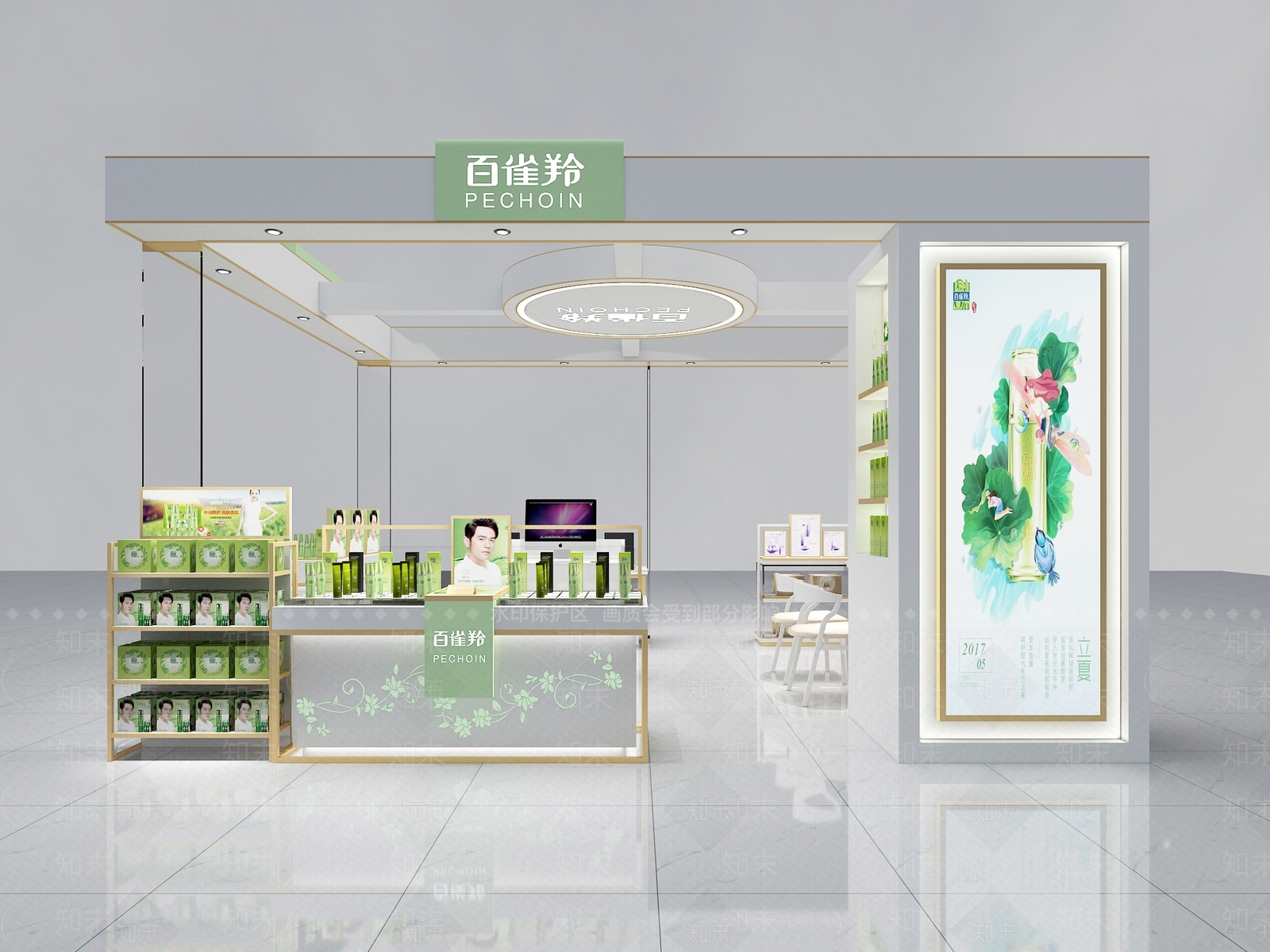现代商场展区3D模型下载【ID:271967956】