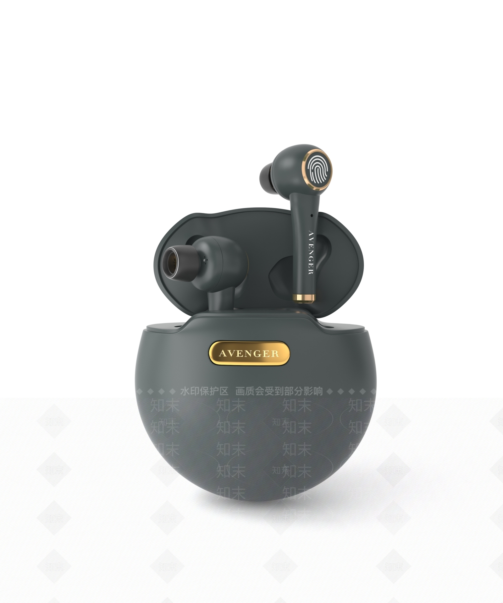 现代蓝牙耳机3D模型下载【ID:671971039】