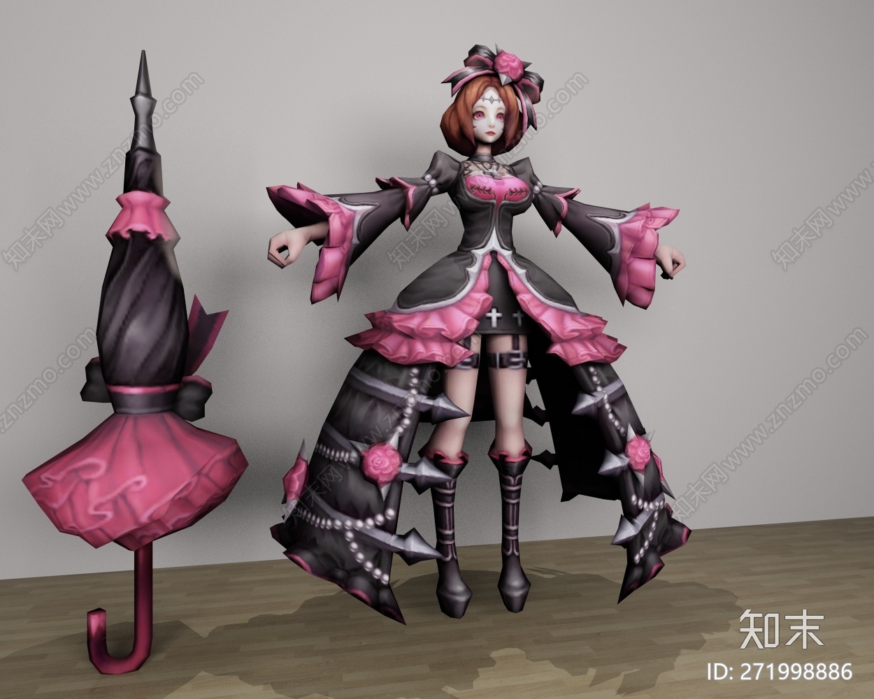 现代人物角色CG模型下载【ID:271998886】