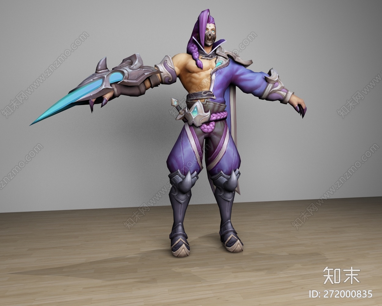 现代CG游戏角色CG模型下载【ID:272000835】