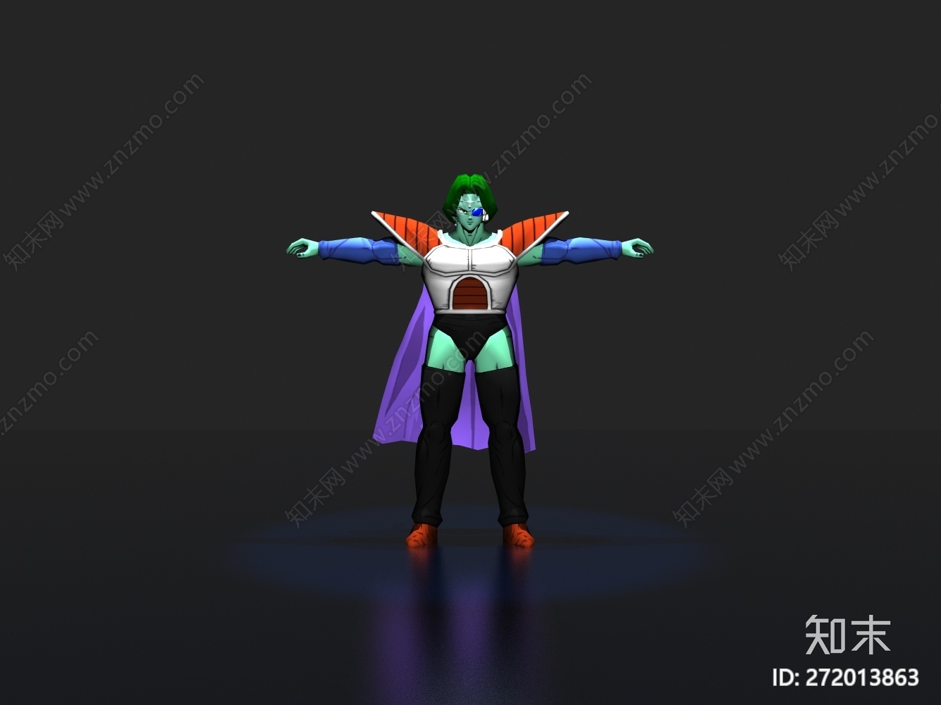 现代游戏人物CG模型下载【ID:272013863】