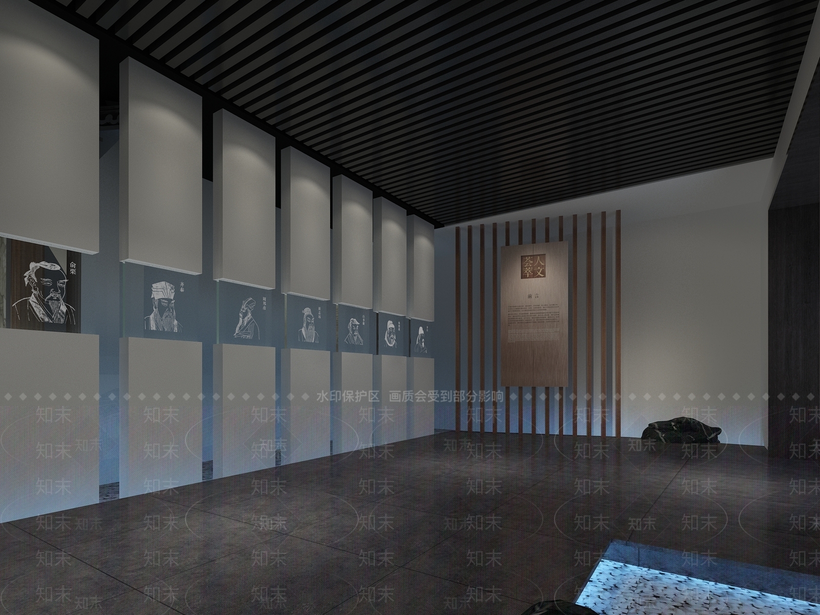 新中式博物馆3D模型下载【ID:972021779】