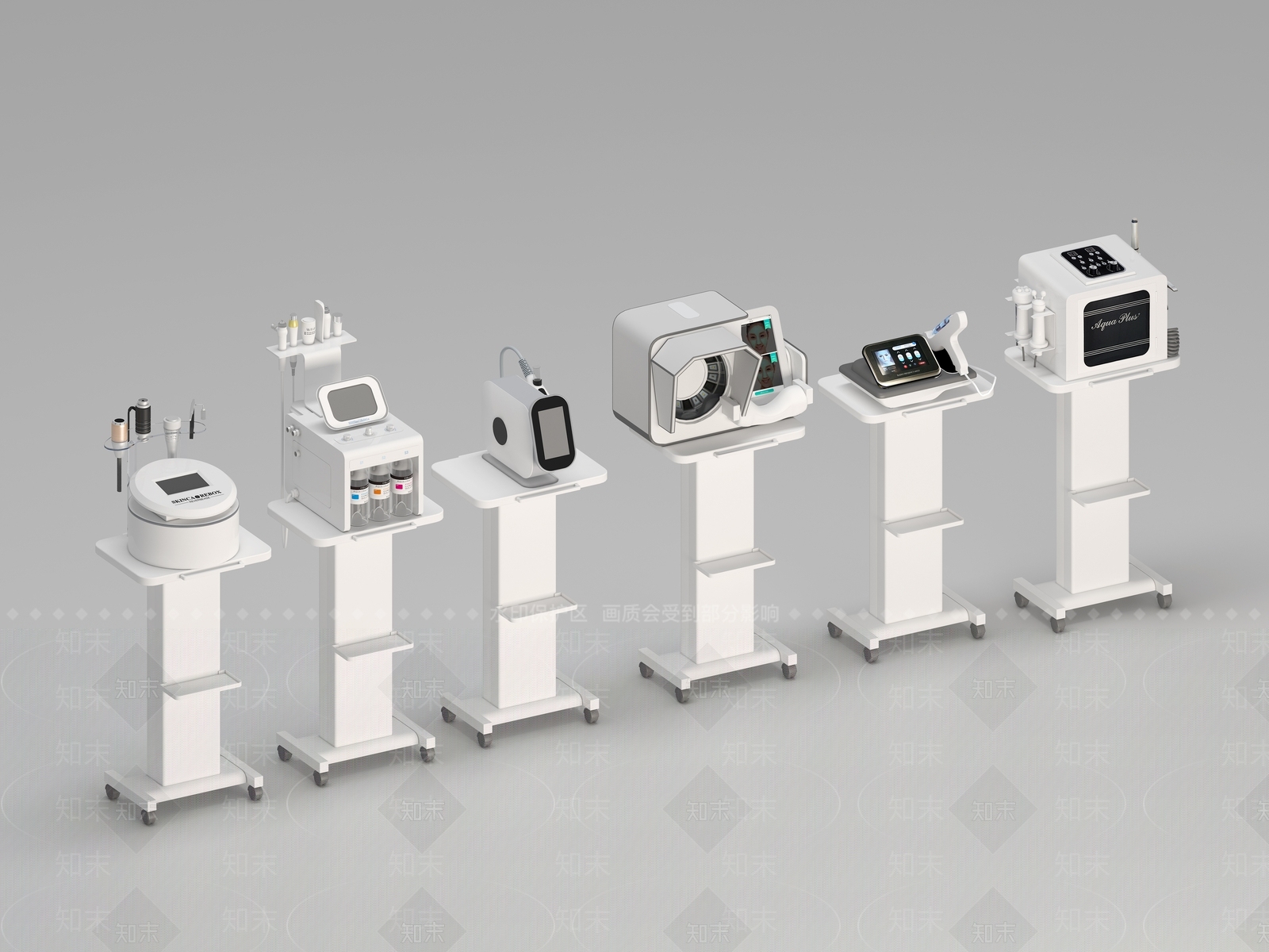 现代美容仪器3D模型下载【ID:372050194】