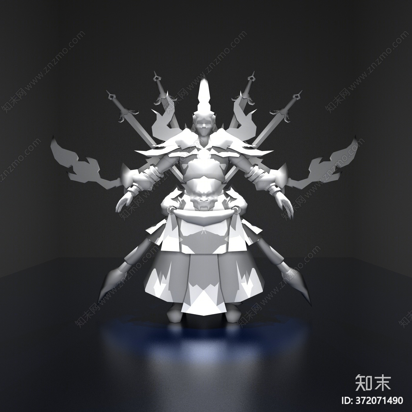 现代人物角色3D模型下载【ID:372071490】