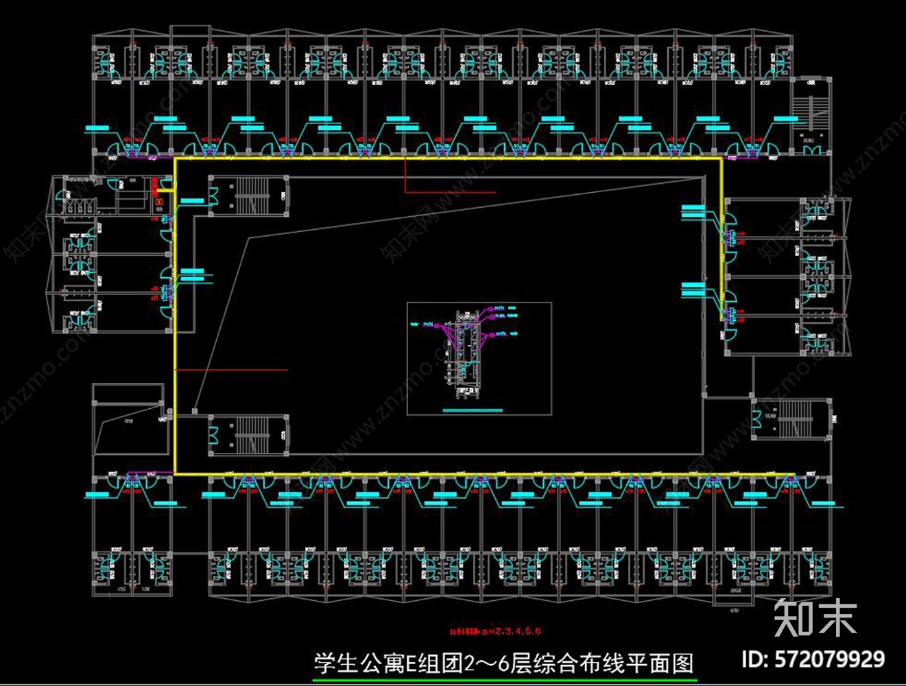 校区网络综合布线全套图纸施工图下载【ID:572079929】