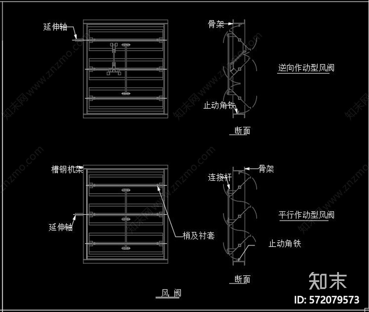 中央空调CAD图例及大样施工图下载【ID:572079573】