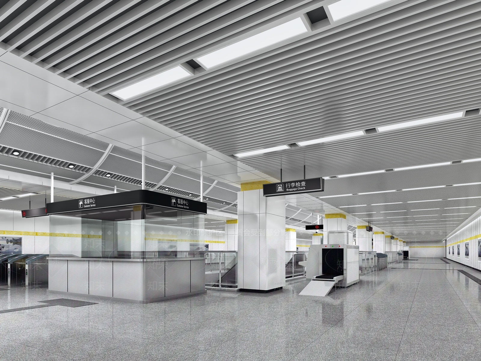 现代车站3D模型下载【ID:972102402】