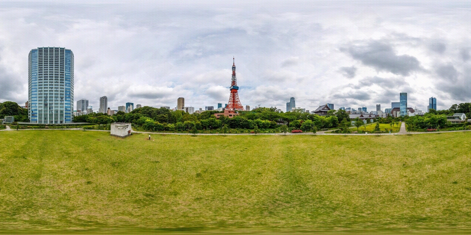 HDR城市外景贴图下载【ID:672224575】