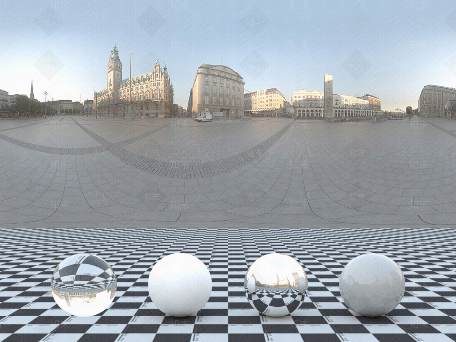 HDR城市室外建筑贴图下载【ID:672253764】