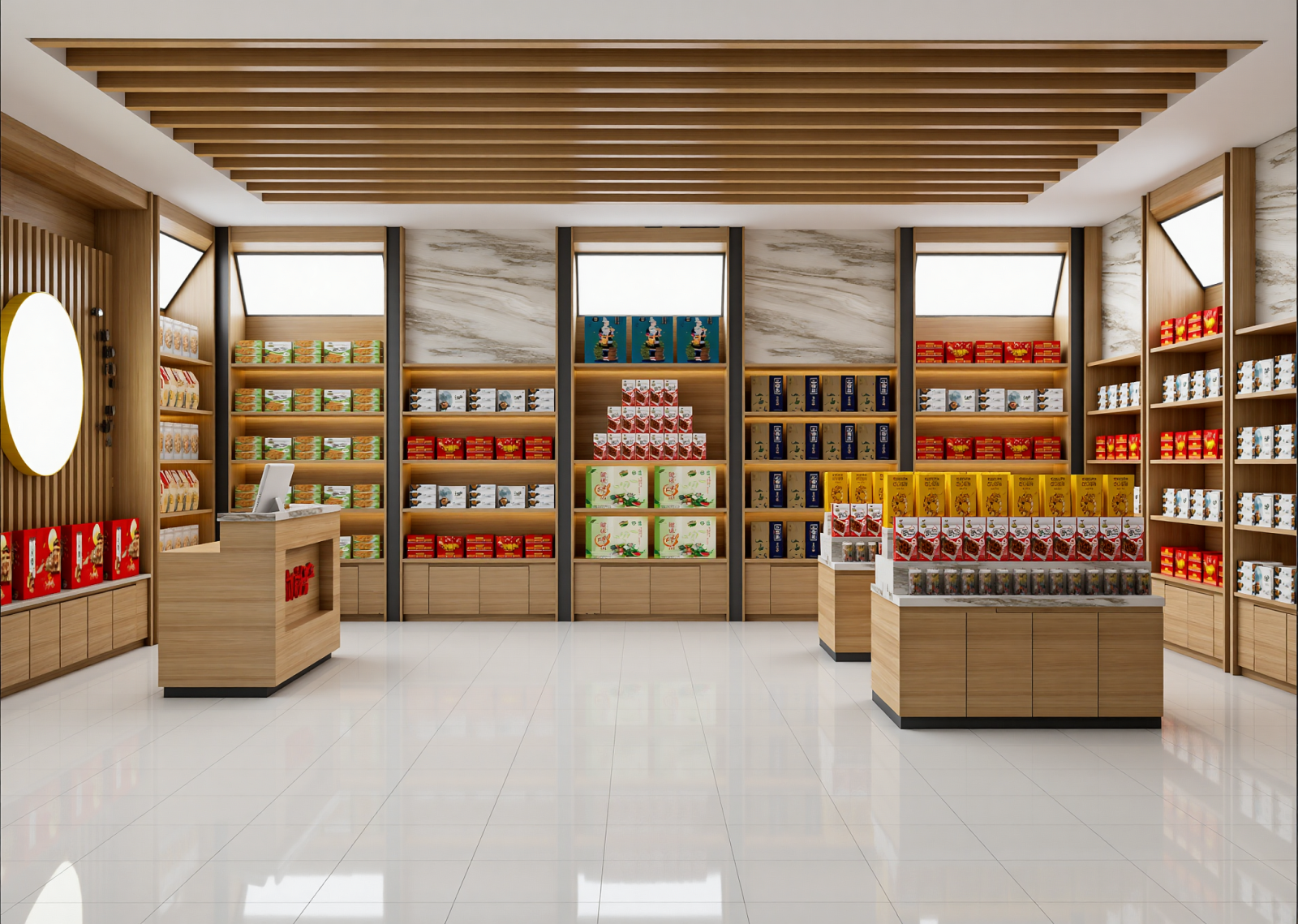 现代零食店3D模型下载【ID:1214701521】