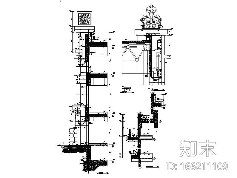 [内蒙古]四层新古典风格多功能文化中心建筑施工图（1...cad施工图下载【ID:166211109】