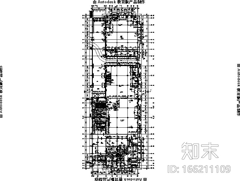 [内蒙古]四层新古典风格多功能文化中心建筑施工图（1...cad施工图下载【ID:166211109】