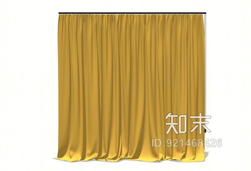 窗帘SU模型下载【ID:921468426】