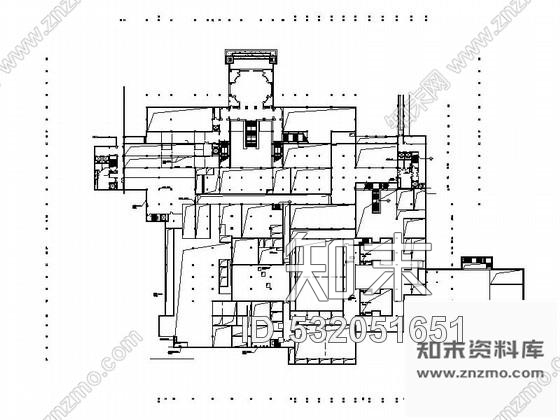 施工图惠州某度假酒店局部装修图cad施工图下载【ID:532051651】