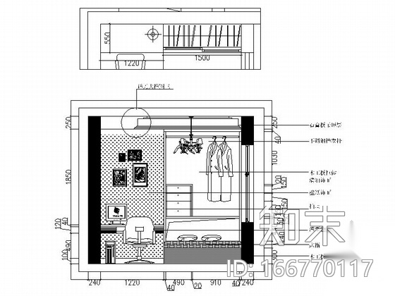 富丽豪华欧式风格两层小别墅室内设计装修施工图（含效果...cad施工图下载【ID:166770117】