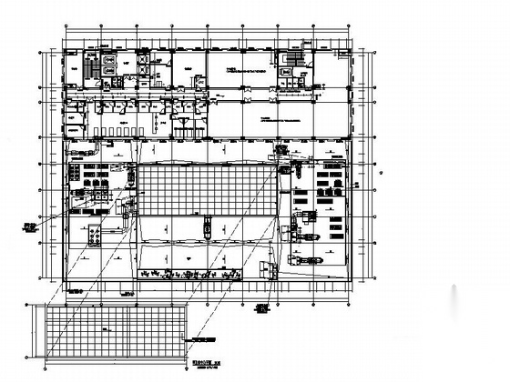 [江苏]10层现代风格省级人民医院建筑设计施工图（知名设...cad施工图下载【ID:165609193】