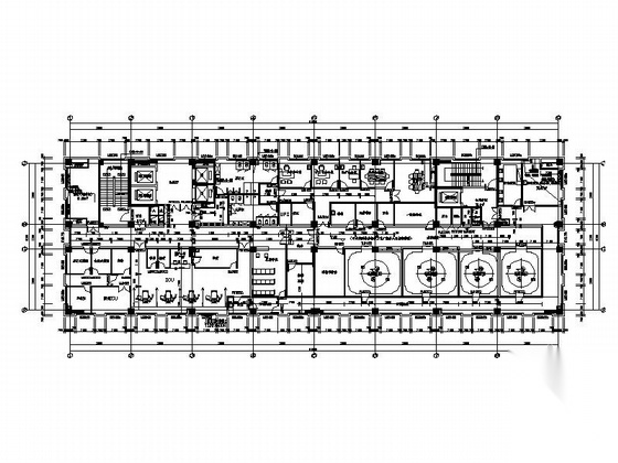 [江苏]10层现代风格省级人民医院建筑设计施工图（知名设...cad施工图下载【ID:165609193】