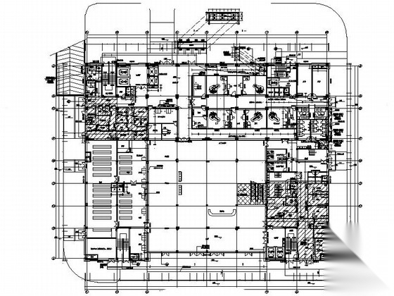 [江苏]10层现代风格省级人民医院建筑设计施工图（知名设...cad施工图下载【ID:165609193】