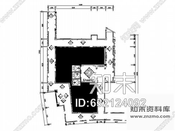 施工图时尚KTV走廊装修设计图含效果cad施工图下载【ID:632124092】