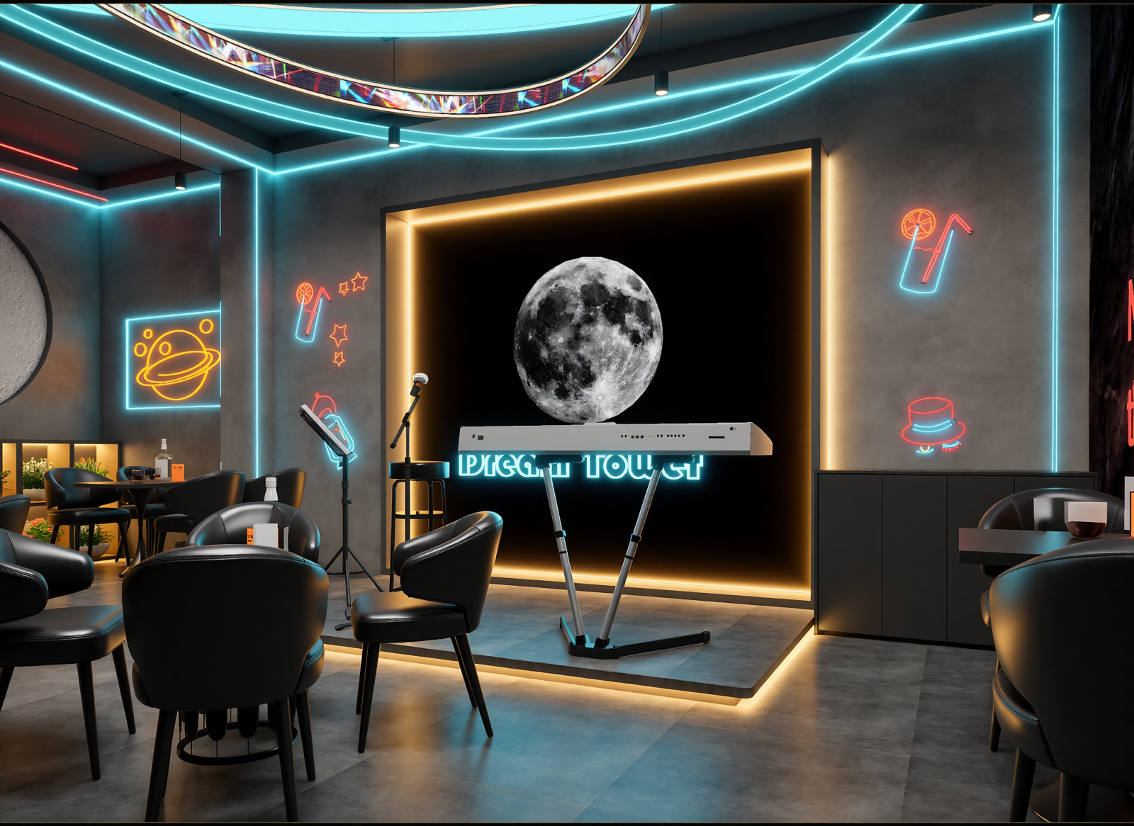 工业酒吧3D模型下载【ID:1214667983】