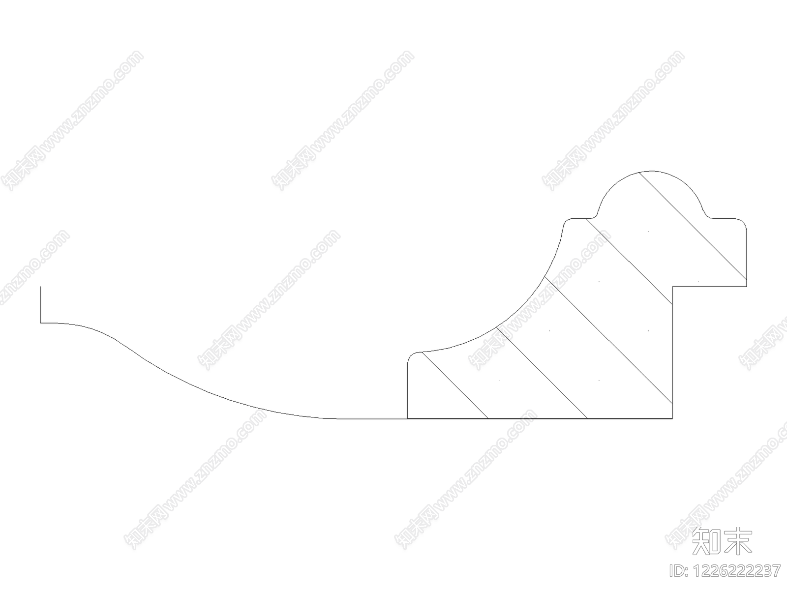 背景墙cad施工图下载【ID:1226222237】
