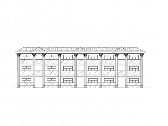 某花园酒店三套别墅建筑施工图(含建筑节能设计总说明及...cad施工图下载【ID:165736164】