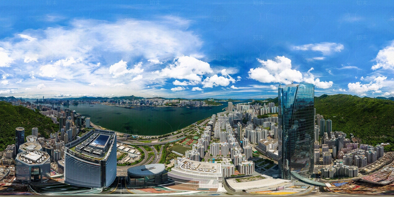 HDR城市外景贴图下载【ID:672389773】