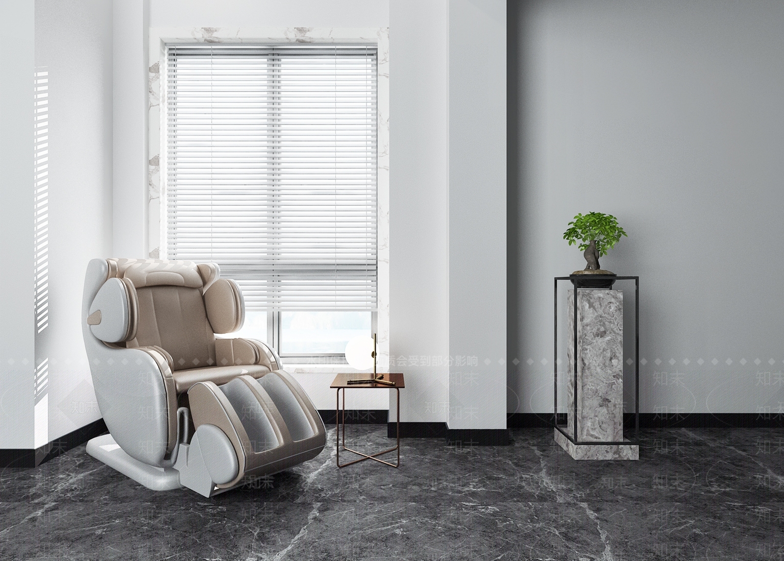 现代按摩椅3D模型下载【ID:972449844】