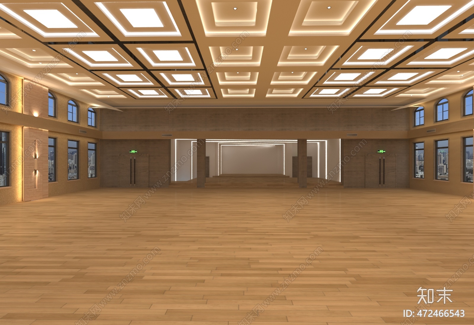 现代会议cad施工图下载【ID:472466543】